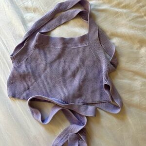 Wilfred Cayenne Lavender Knit Tank Top